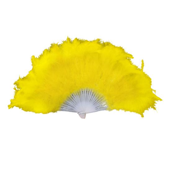 Vintage Feather Folding Fan Dance Stage Performance Hand Held Fan Portable Decoration Fan Wedding Costume Party Accessories