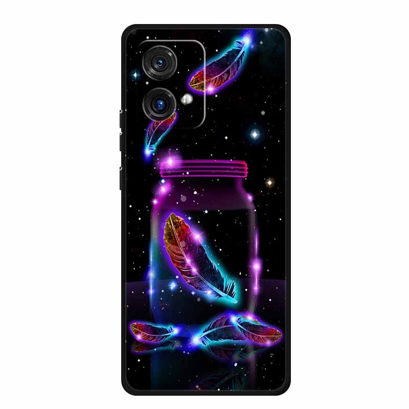 Per Motorola Moto G84 G54 5G Custodia Lusso TPU Morbido Silicone Cover Posteriore per Moto G54 MotoG84 Protettiva Antiurto Fundas
