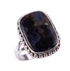 Natural Pietersite Gemstone Handmade 925 Solid Sterling Silver Ring Size 9 q4K36