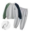 27kids Trendy Korean Style Boys' Two-Piece Set - Autumn/Winter 2024 Collection