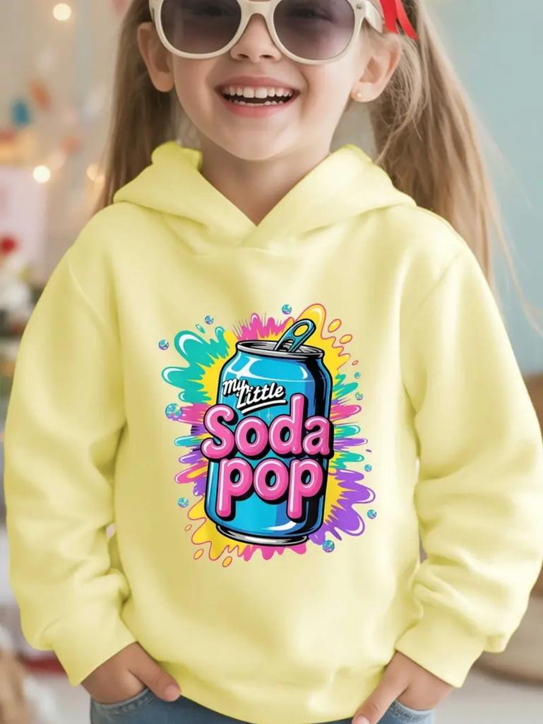 My Little Soda Pop Hoodies für Kinder K-Pop Musik Koreanisches Anime Sweatshirt Hip Hop Mädchen Kleidung Geschenk Niedlicher Spruch Kinder T-Shirts Oberteil