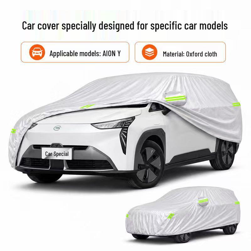 AION Y Car Cover: Sunproof, Waterproof, Heat-Insulating, All-Season, Oxford Cloth