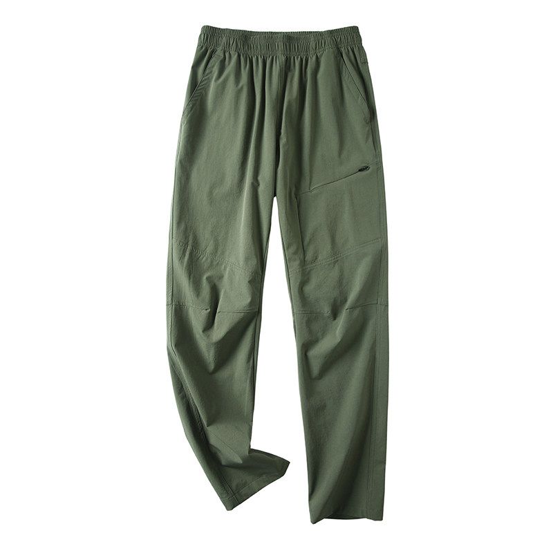 Niaojiaping Men s Pants Outdoor Hiking Hiking Pants Men s Summer Thin Tactical Pants Export Sports Cargo Pants Green L