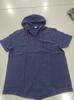 Tk American Summer Thin Breathable Linen Ami Kaji Loose Hooded Men'S Short Sleeve Shirt