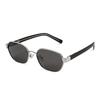 Retro Square Frame Slimming Sunglasses for Women - Anti-UV High-End Design
