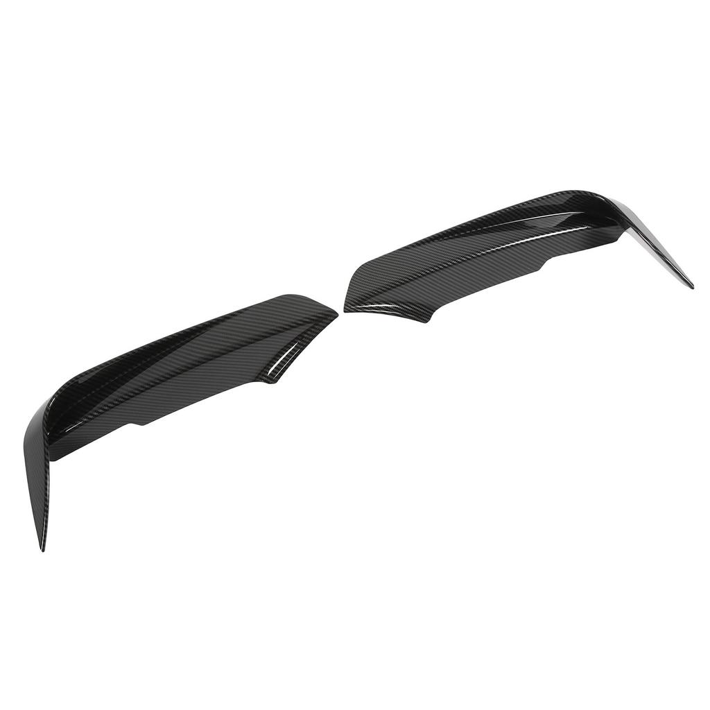 2pcs Front Bumper Vent Canard Splitter Left Right ABS Wind Knife Replacement for 3 Series F30 F31 F3 320i 328i M Sport