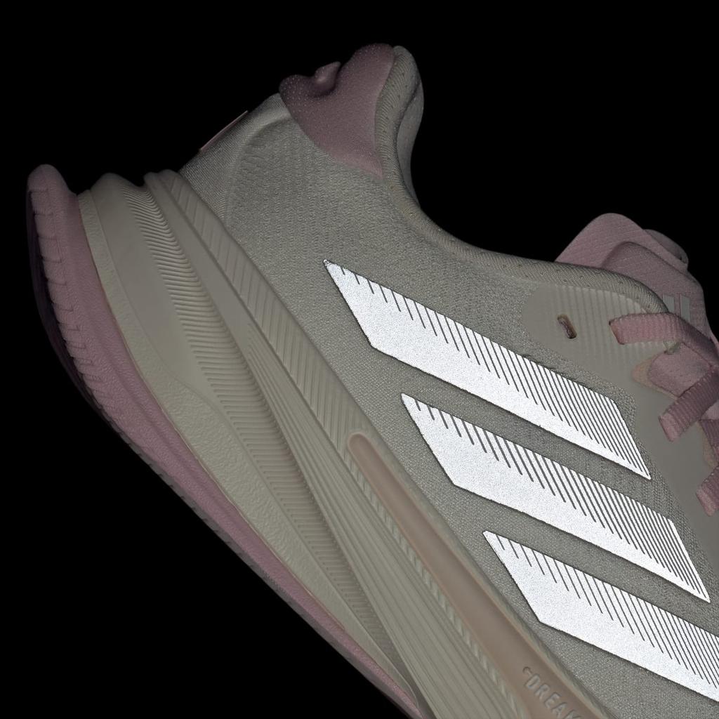 adidas Supernova Prima 2 Running JR4811 Women's Performance Sports Shoes Core White / Silver Metallic / Clear Pink