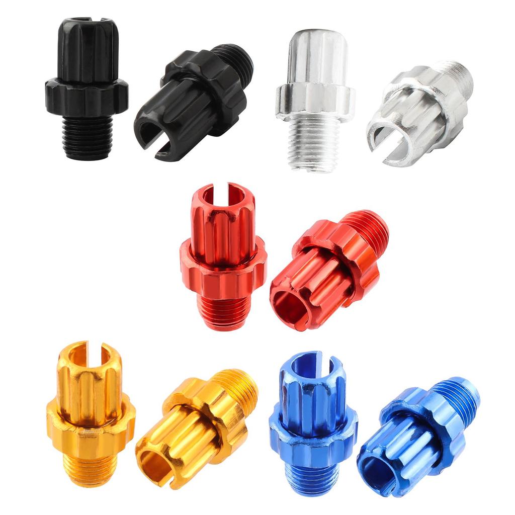 2 Pieces Bike Bicycle 10mm Brake Handle Lever Adjusting Screws Brake Cable Screw M10 Brake Lever Bolts Nuts for Mountain Bike