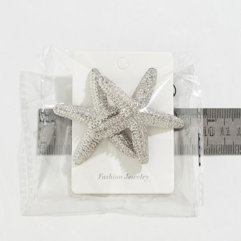 Trendy Gold Color Simulated Starfish Ear Studs Earrings For Women Exquisite Small Star Earring Summer Beach Daily Jewelry
