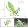 Oenux New Flying Magic Dragon Phoenix Monsters Chinese Dinosaurs Animals Toy Action Figures Model Pvc Collection Kids X-Mas Gift