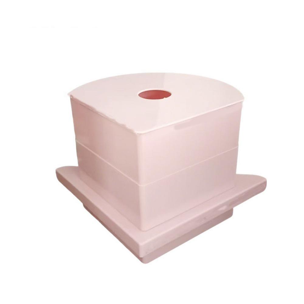 

Wall Mounted Aquarium Waterfall Filter Silent Fish Tank Filtration Circulation System for Home Pink 3 Layers