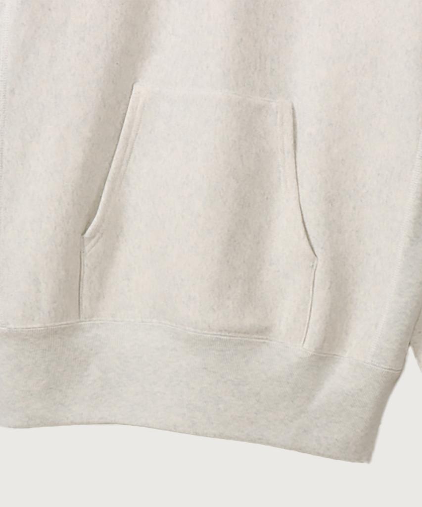 Reverse Weave Blu-Tack Regular Fit Fleece-Lined Hoodie Oatmeal