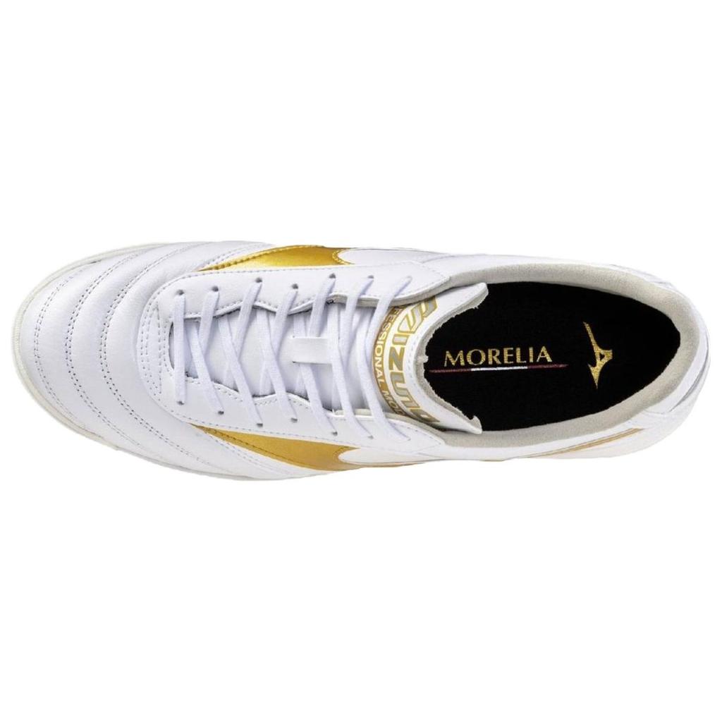 Mizuno MORELIA 2 Soccer Shoes Unisex White Gold P1GD260650