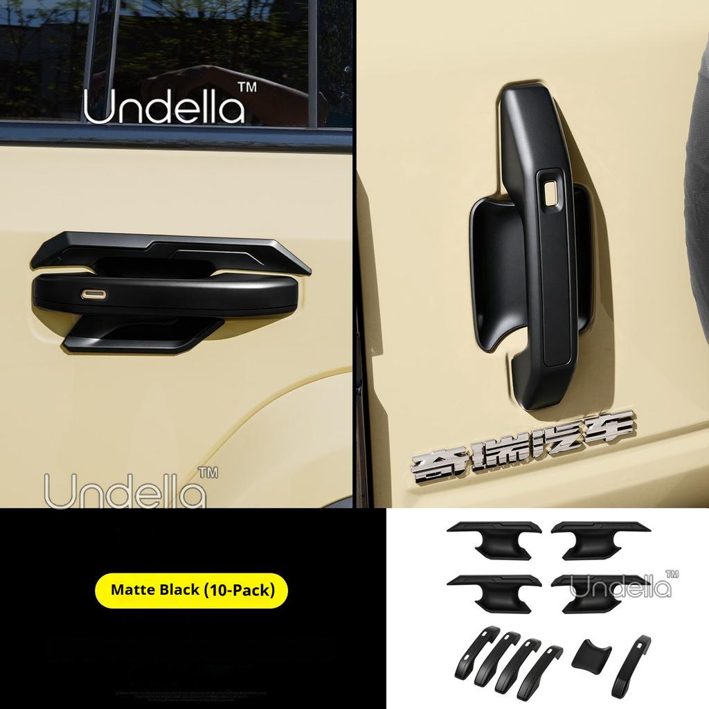 For iCAUR V27 Esteo V27 2026 2027 Car Exterior Door Handle Protective Cover Bowl Insert Anti-scratch Decorative Car Accessories