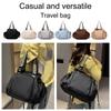 Nylon Nappy Diaper Storage Bag Adjustable Shoulder Strap Diaper Bag Tote with Compartments Large Capacity for Mom Weekender