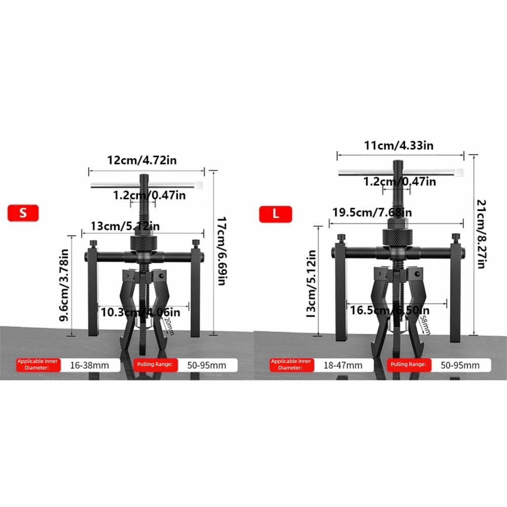 Carbon Steel Car Inner Bearing Puller Car Separation Bearing Device Tools Automotive Machine