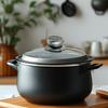Heat Resistant Stainless Steel Pot Lid Thermometers Knob Easy Installation Design Accurate Temperature Control