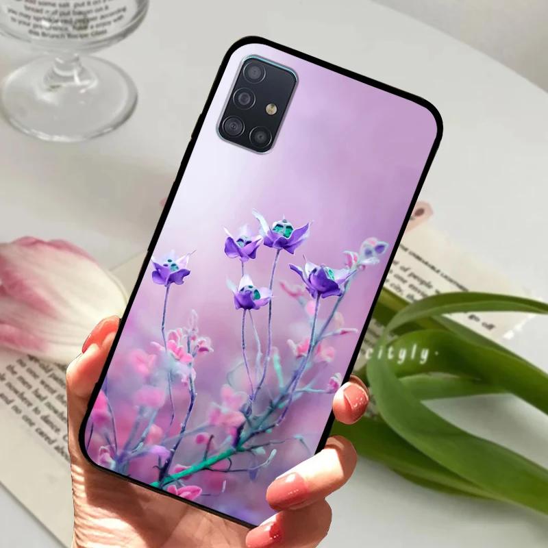 Case For Samsung A71 4G 5G Soft Silicone TPU Phone Back Cover For Samsung Galaxy A Quantum Cases A716N Shockproof Bumper Fundas