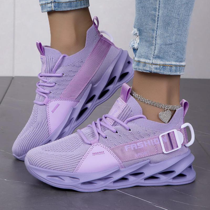 Spring Pink Sneakers For Women Breathable Running Shoes Men Blade Soft Sole Tennis Shoes Lightweight Women's Sports Shoes Unisex