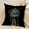 NNier Automata Lunar Tear Cushion Cover Soft Plush Fabric DoubleSided Printed Sofa Cushion Cover for All Seasons Home Decor