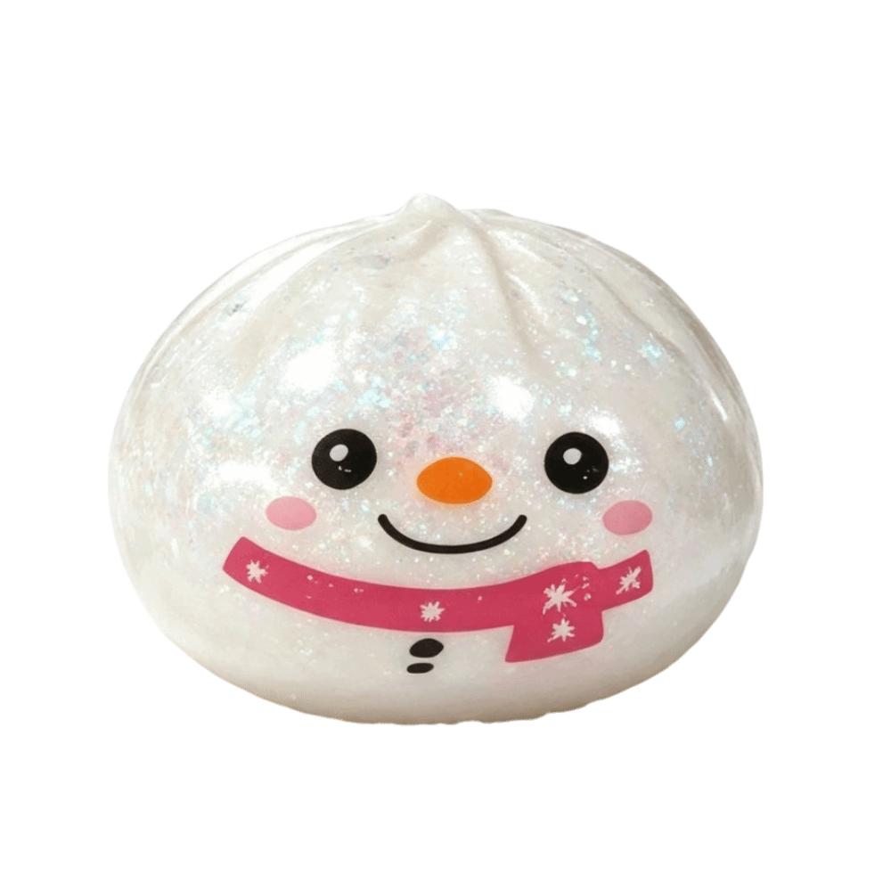 Low Rebound Squeeze Stress Balls Colorful Design Christmas Squeeze Toys Stress Relief