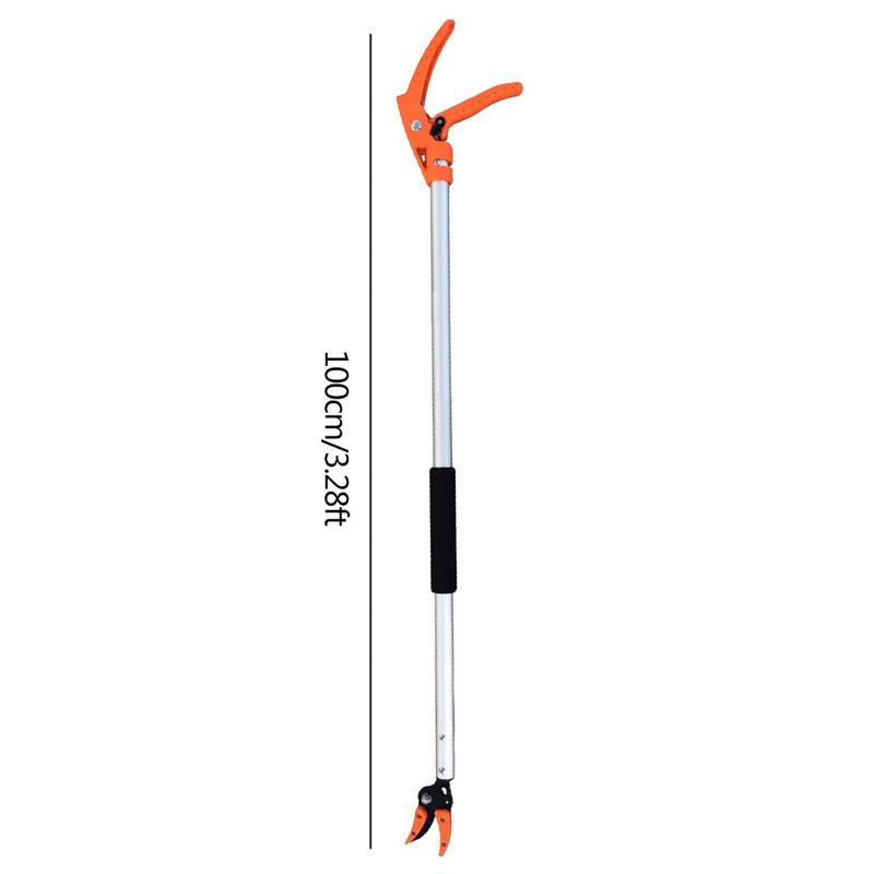 Pole Pruners High Branch Pruning Telescoping Pole Tree Pruner Cut And Hold Fruit Picking Scissors For Trimming Hedges Shrubs