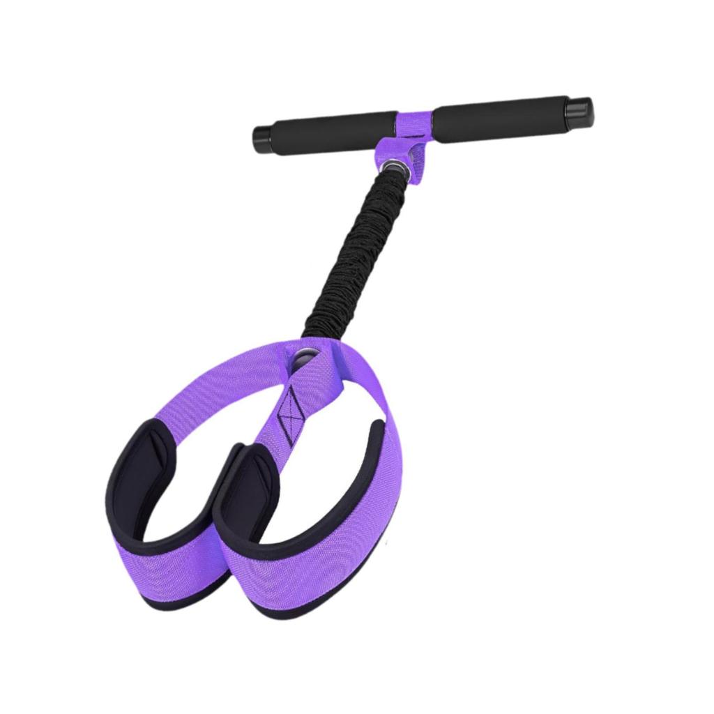 Foot Pedal Resistance Bands Elastic Tension Rope Portable Non Slip Sit Up Exercise Pull for