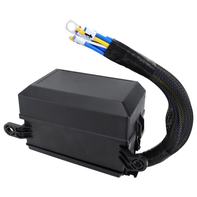 Sturdy Plastic 12V Relays Fuses Box Block with 6 Slots Convenient for Cleaning Wiring in Vehicles Daily Casual Use