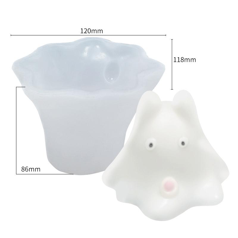 1 Pack Cat Milk Pudding Silicone Mold Jelly Bowl Cake Cute Cake White Cold Ice Powder Mold Cake Decoration Accessories