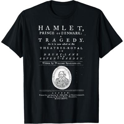 William Shakespeare Hamlet Shirt Literature Theatre Gift T-Shirt(1)
