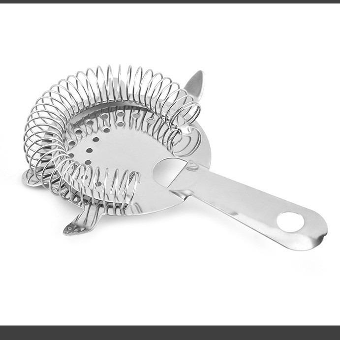 Rose Gold 304 Stainless Steel Cocktail Ice Strainer