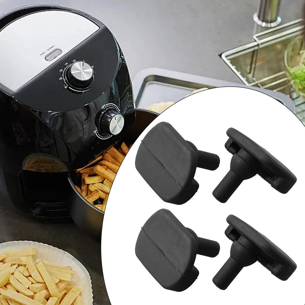 Silikonové nožičky pro horkovzdušnou fritézu Náhradní Kompatibilní s modely Gourmia jako GAF476 a GAF686 Snadno se čistí a používá