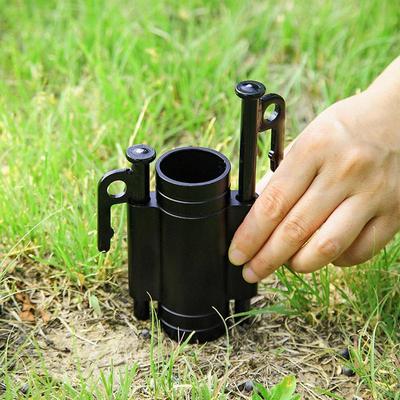 Camping Tent Rod Holders Portable Tent Holder Tube Portable Tent Holder Tube Fixed Tube Pole Stand For Backyard Beach Umbrella