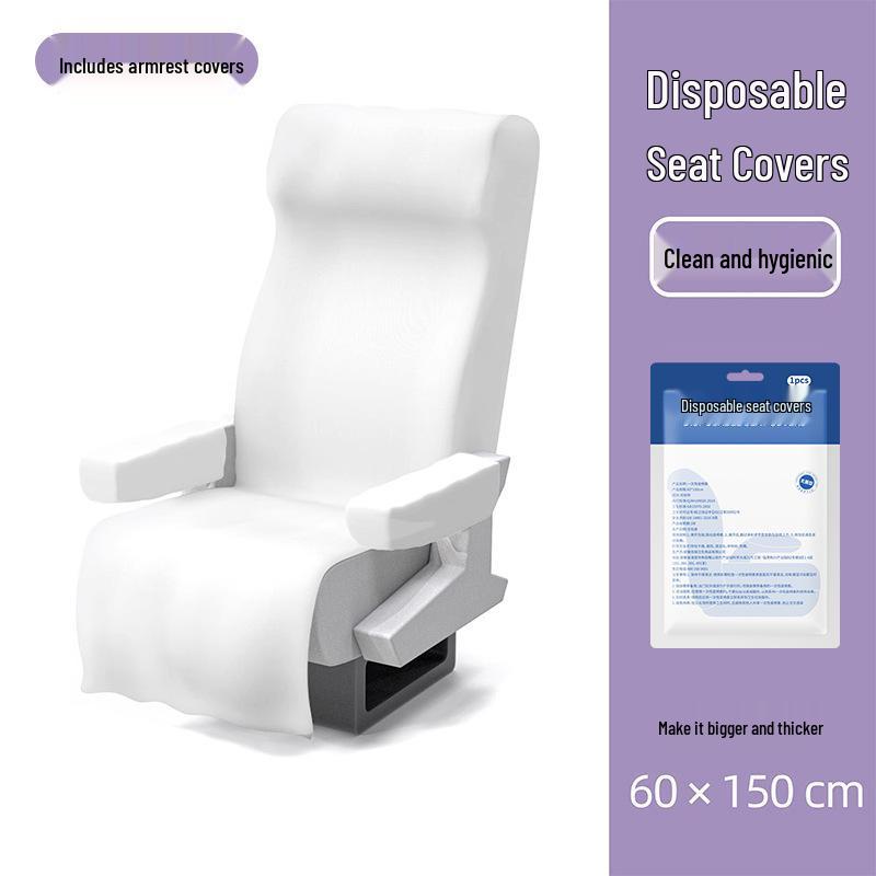 

Одноразовый чехол на сиденье высокоскоростного поезда - Утолщенный, Грязезащитный Подушка для путешествий