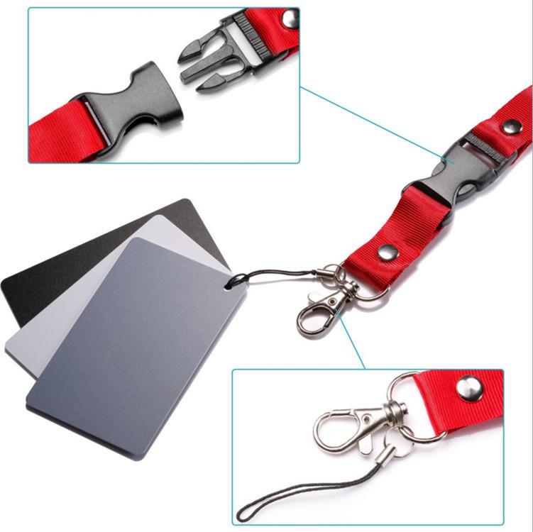 HiPhi Star Gray Card: 18° White Balance with Black, White, and Mid-Gray for Portable Exposure Reference.