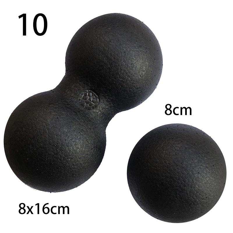 1/2PC Body Fascia Lightweight Lacrosse Myofascia Ball Peanut Massage Ball Lightweight Fitness