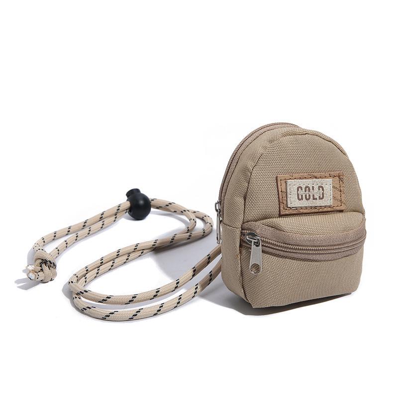 Korean Style Mini Earphone Bag, Trendy Unisex Crossbody, Fashionable Coin & Key Pouch, Stylish Neck Pouch.
