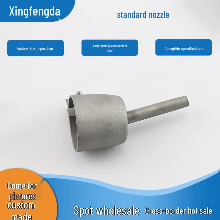 Heißluftschweißpistolen-Zubehör: Edelstahldüsen - Dreieckiger Festpunkt, Y-förmig und Runddüse