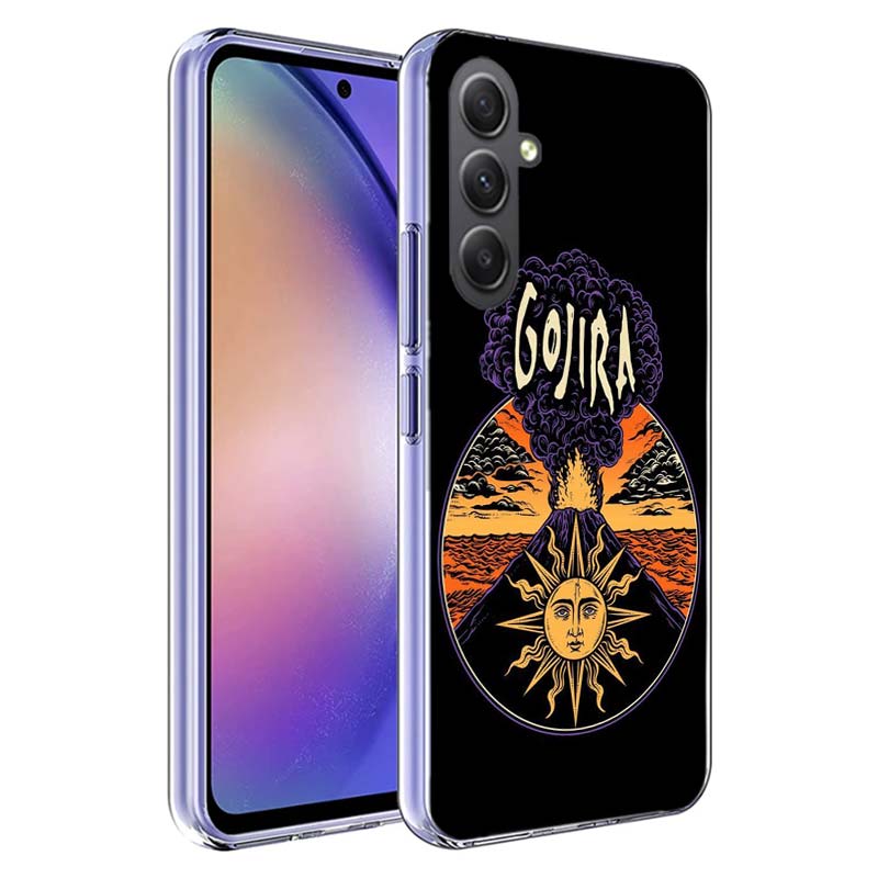 G-Gojira Band Phone Case for Samsung A17 A37 A57 A07 A16 A26 A36 A56 A06 A02S A12 A22 A32 A52S A04S A14 A24 A34 A54 A03 A13 A33