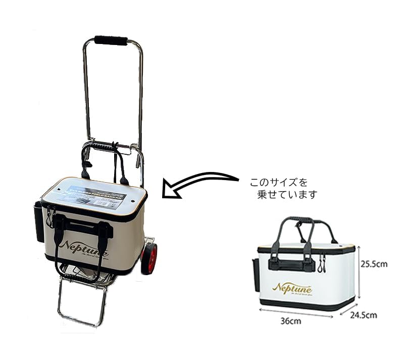 Steel Carry Cart XL Folding Compact Outdoor with Rubber Band Load Capacity 30kg Trolley Shopping Cart Hand Carry Carry Cart GE-517