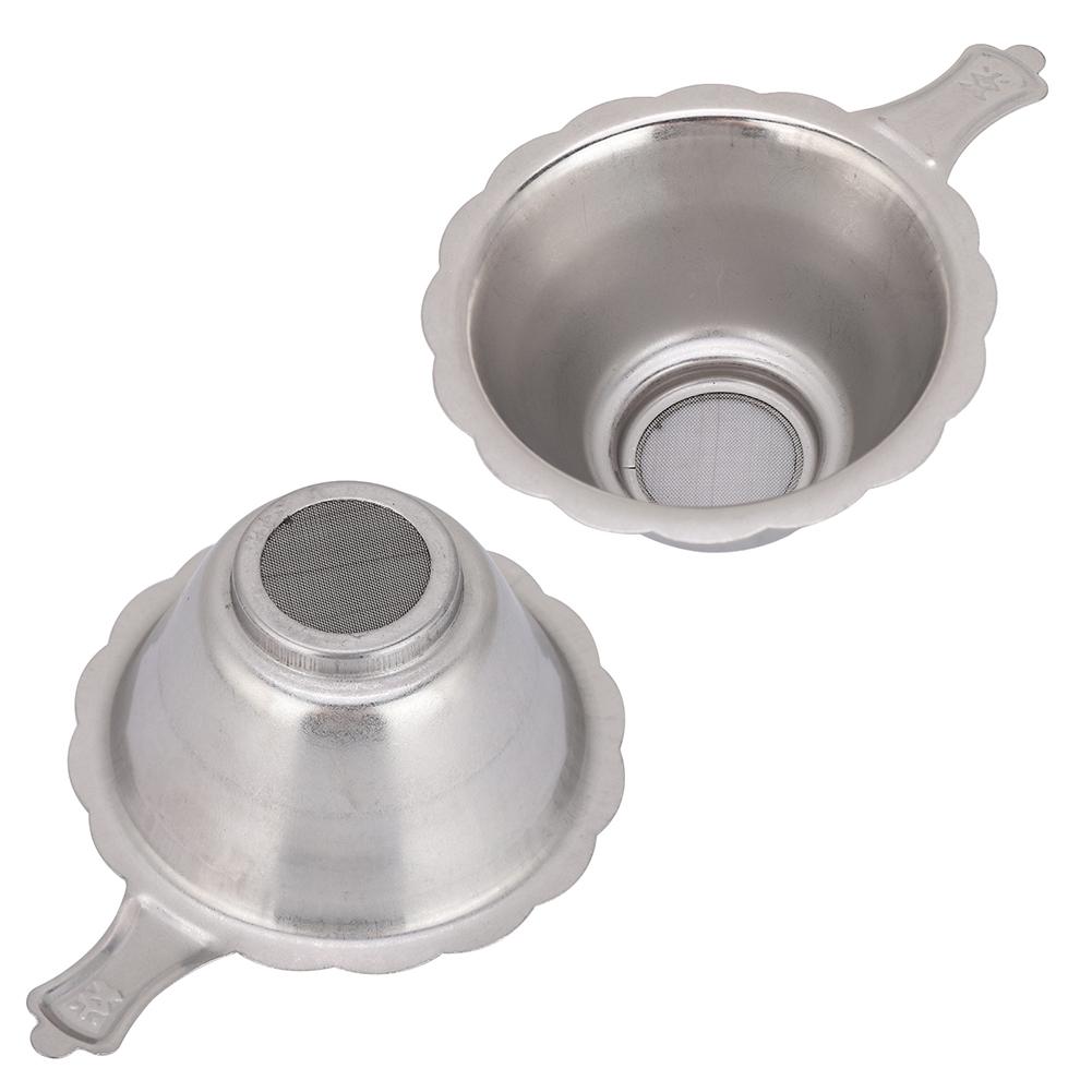 3D Printer Accessories Photosensitive Resin Metal Filter Funnel for SLA DLP(Silver)