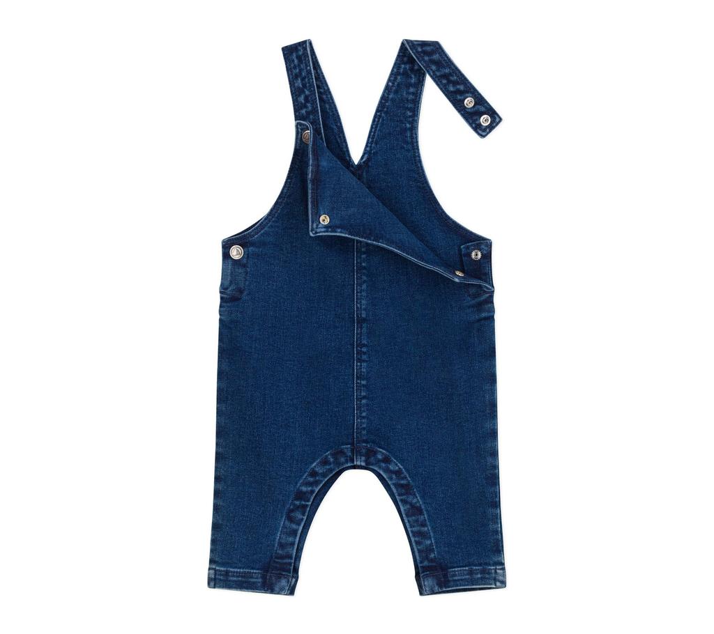 Petit Bateau Overalls A0EDM Indigo Blue 12 Months 74cm