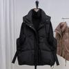 m down cotton vest women's fashion sleeveless jacket other silk