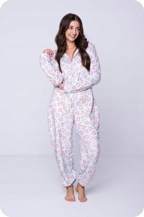 Onesie Kigurumi Pajamas Jumpsuit Costume Heart [Onesie6]