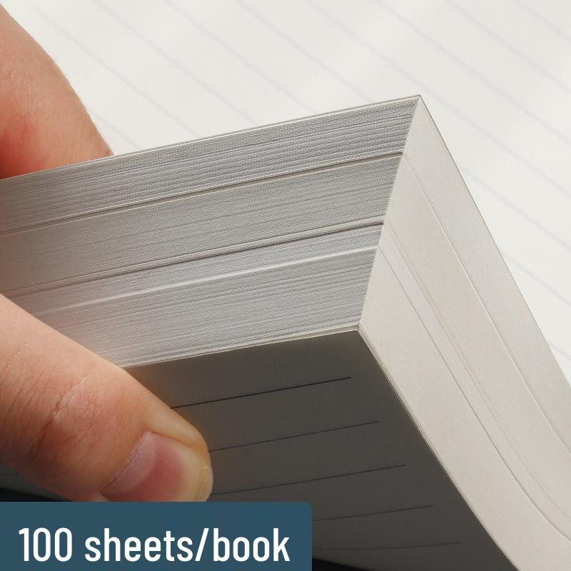 A6 Refillable Notebook: 6-Hole Lined A5 Pages