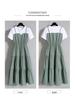Plus Size Women's Summer Camisole Dress: 2026 Chinese Style Slimming Short-Sleeved Two-Piece