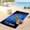 BIRMINGHAM CITY Football Personalized Printed Beach Towel Soccer Logo Support Custom Name Text Absorbent Towel For Sport Travel Special Gift