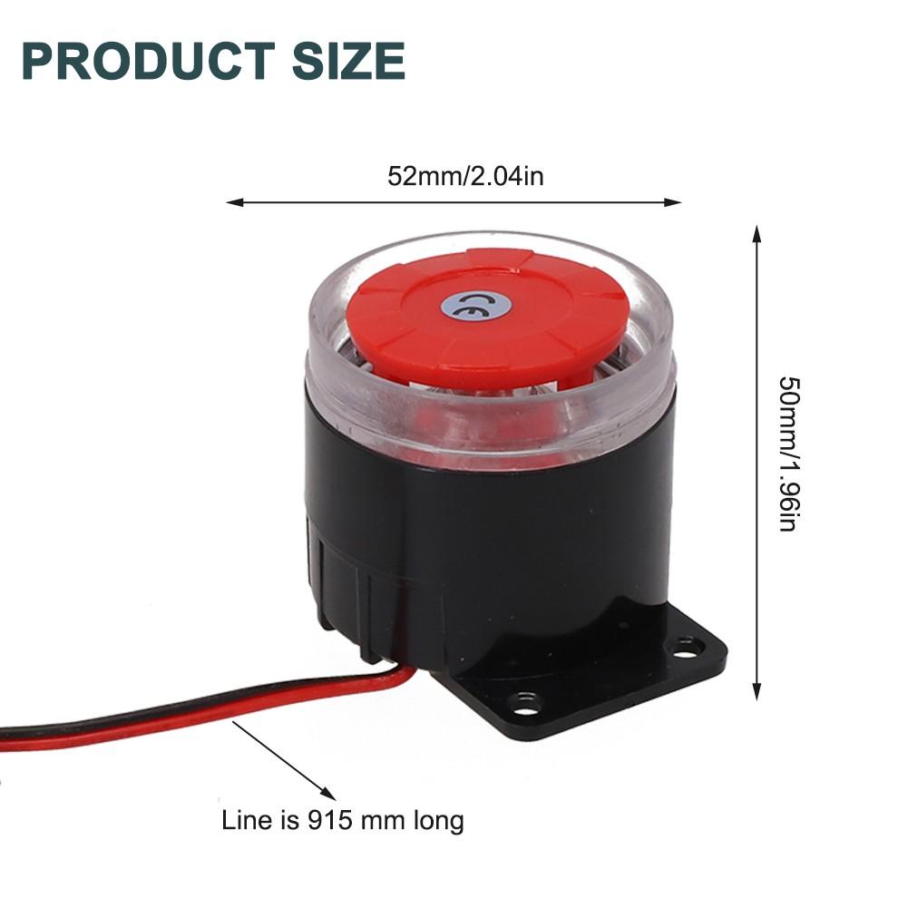 Innendørs Sirene 300 (mA) 49*50mm Trompet Veggmontert Holdbar