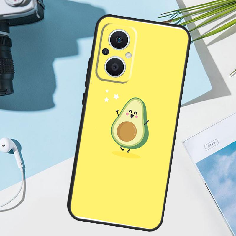 Lovely Avocado Cover For OPPO Reno 14 F 13F 12F 11F 10 11 12 13 Pro 7 8 Lite OPPO Find X9 X5 X6 X8 Pro Case
