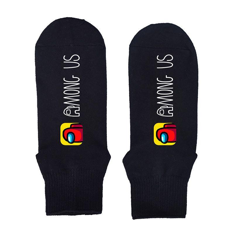 Among Pattern Us Socks Adult Stockings Unisex Game Cartoon Impostor Clothes Sock Ankle